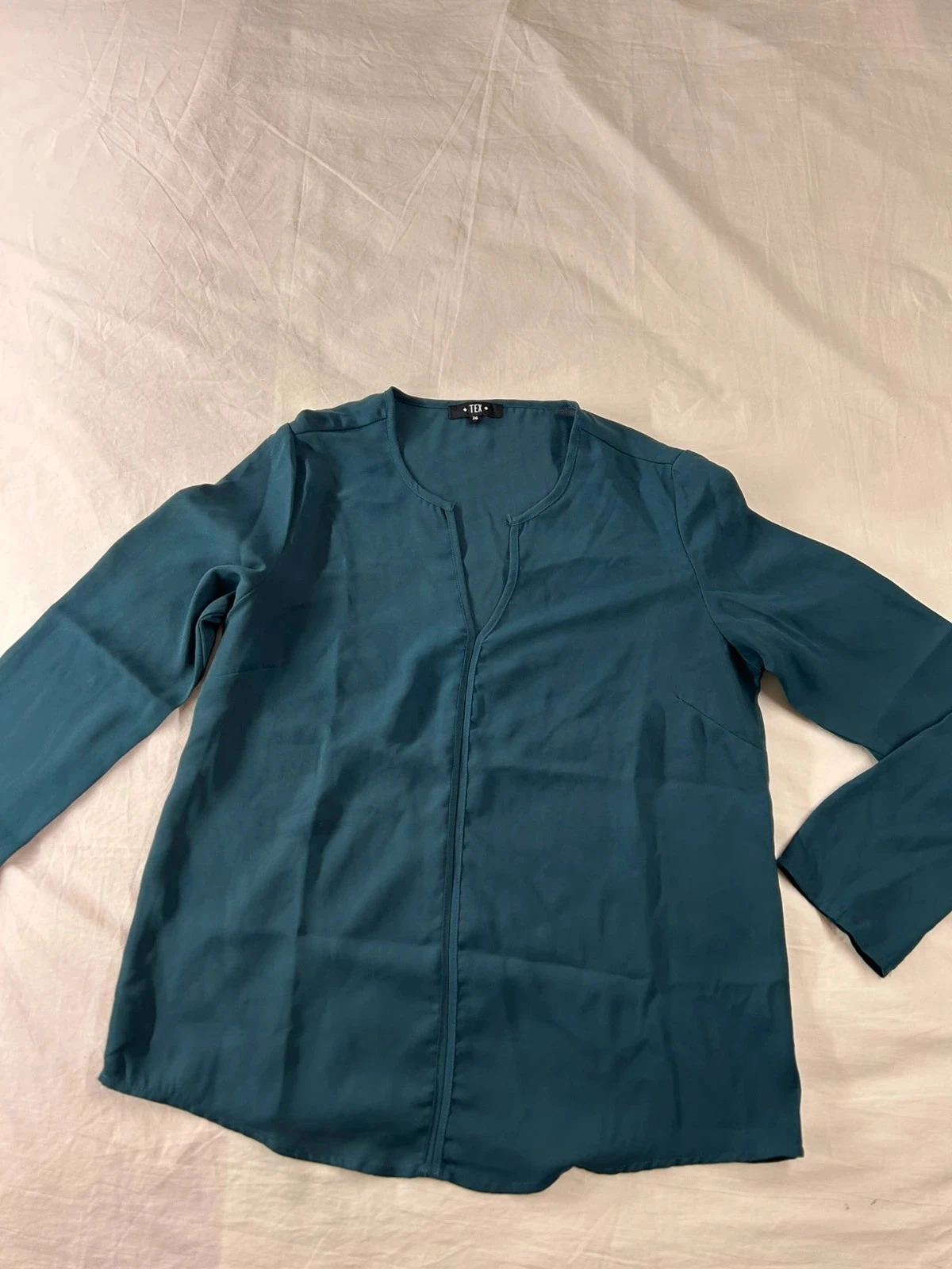 Blouse bleu marine tex